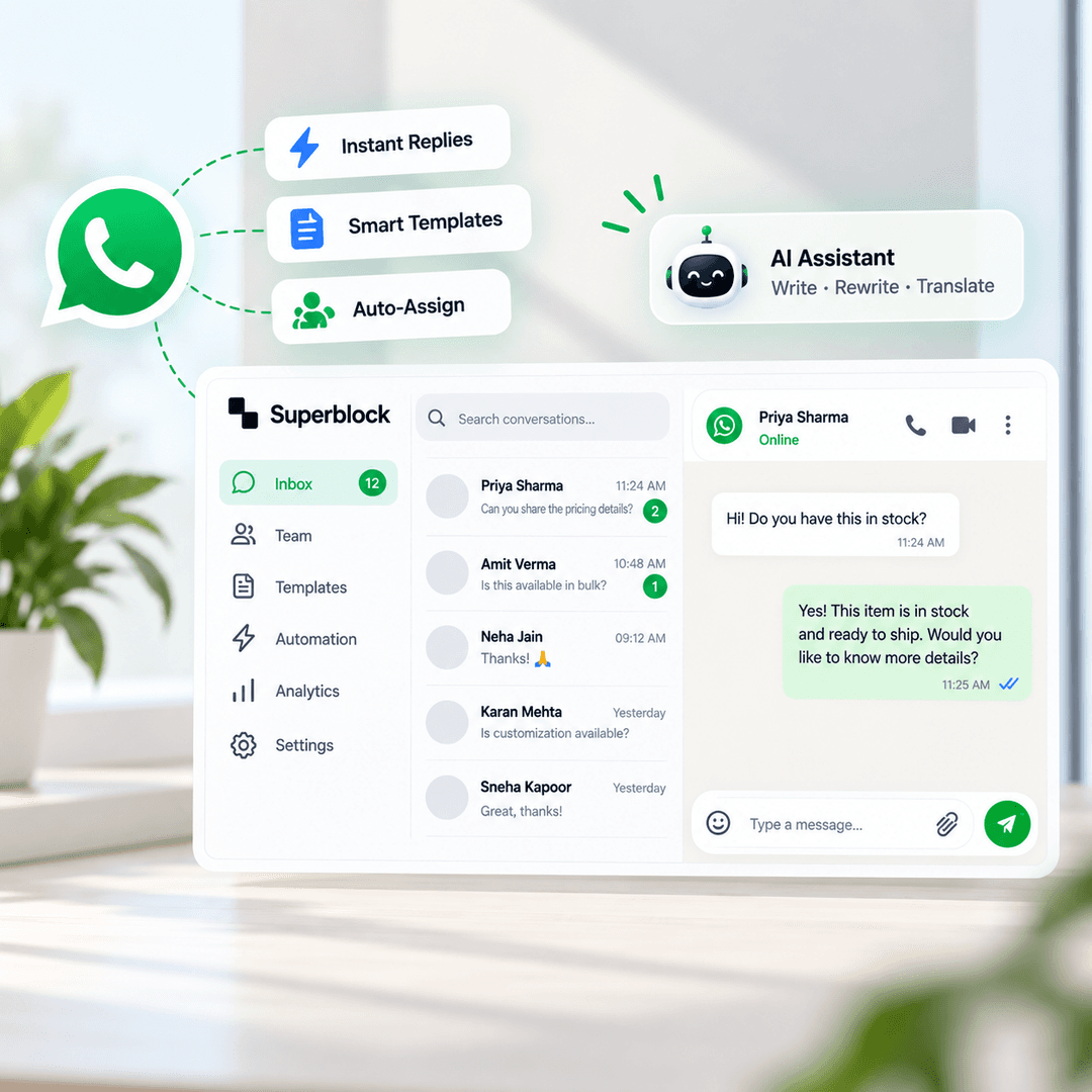 Reply faster with AI-powered tools